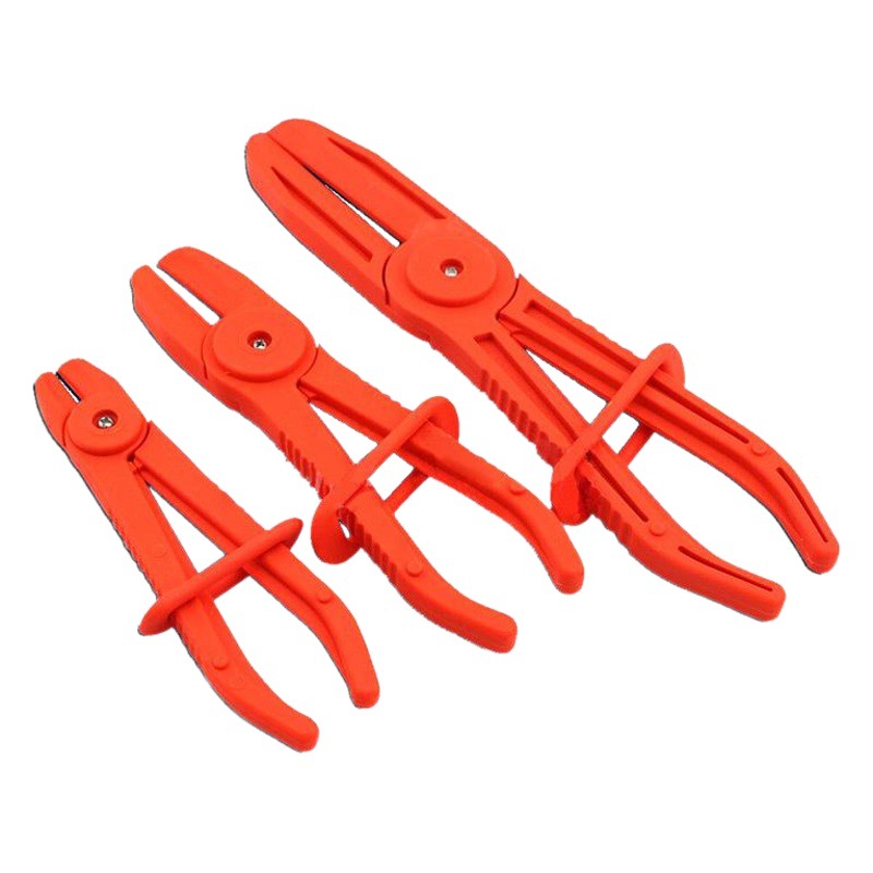 3-pieza de tubo de plástico corte Alicates de sellado de tubos de reparación de automóviles alicates de Plástico Especial herramienta de abrazadera de tubo de coche