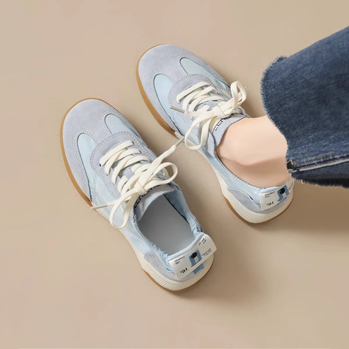 Women's Air Gan Training Shoes 2025 Spring Summer Trendy Thick Sole Versatile White Casual Sports Shoes