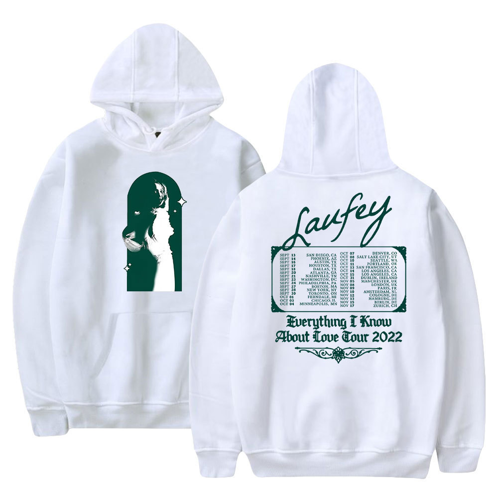 Laufey Hoodie Long Sleeve Sweatshirt Setwear Men