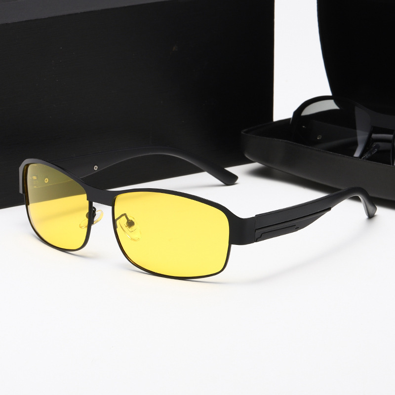 2024 New Upgraded Polarized Sunglasses Men's Fashion Color-Changing Metal Glasses Driver Driving Glasses Fishing Ride