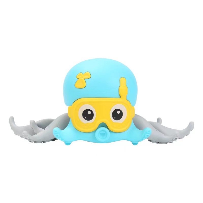 Tiktok's new amphibious string octopus on chain swimming Octopus bath bath swimming children's toy