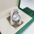Dual Calendar - Silver White