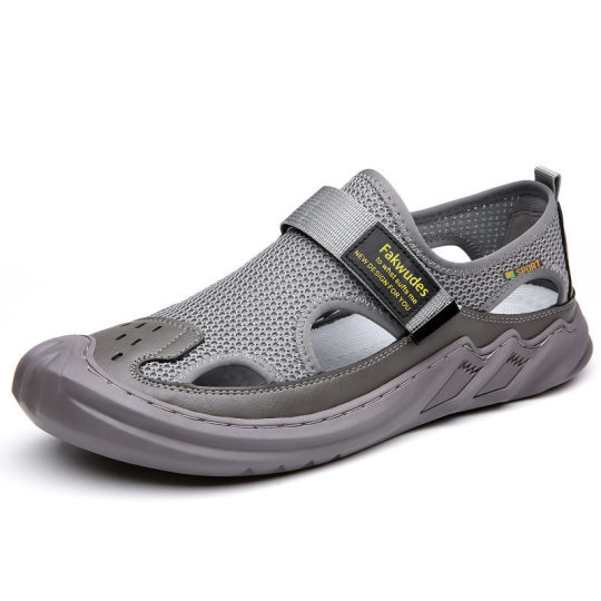 Mesh Breathable Sports Mesh Shoes Sneakers Men's Soft Leather Baita Men's Shoes Youth Sandals Trendy Shoes Cross-border plus size Sandals