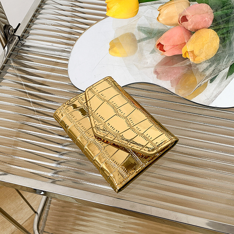 Mini Korean-Style Trendy Stone-Pattern Multifunctional Anti-Demagnetization Multi-Card Slot Cross-Border Foreign Trade Laser Coin Purse Card Holder Organizer Mini Korean-Style Trendy Stone-Pattern Multifunctional Anti-Demagnetization Multi-Card Slot Cross-Border Foreign Trade Laser Coin Purse Card Holder Organizer