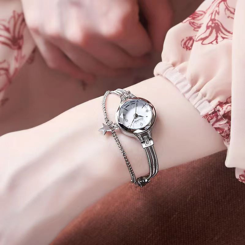 Di Shidu Watch Women's Small Dial 2024 Accessible Luxury Niche Design Small and Exquisite Bracelet Watch Waterproof and High-End Di Shidu Watch Women's Small Dial 2024 Accessible Luxury Niche Design Small and Exquisite Bracelet Watch Waterproof and High-End