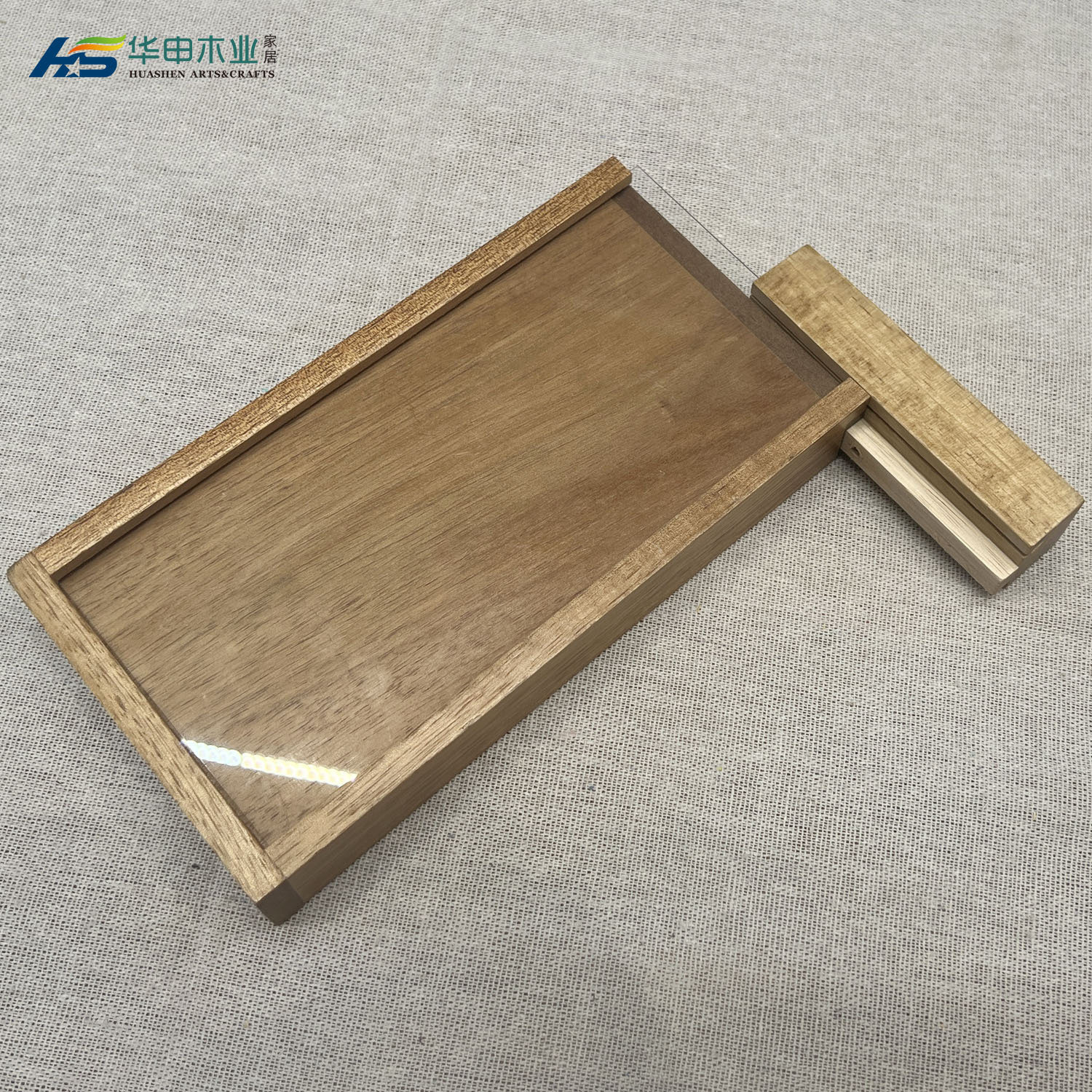 木制机关燕尾盒 木质成人益智玩具 送礼物打不开小盒子