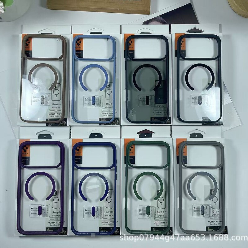 Transparent Magnetic Magsafe Suitable for 17Promax Samsung S26Ultra Two-In-One Spigen Mobile Phone Case 16E