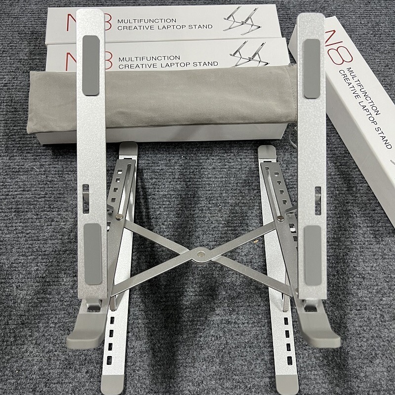 Cross-border N8 aluminum alloy laptop stand tablet double-layer bracket folding increased heat dissipation portable base