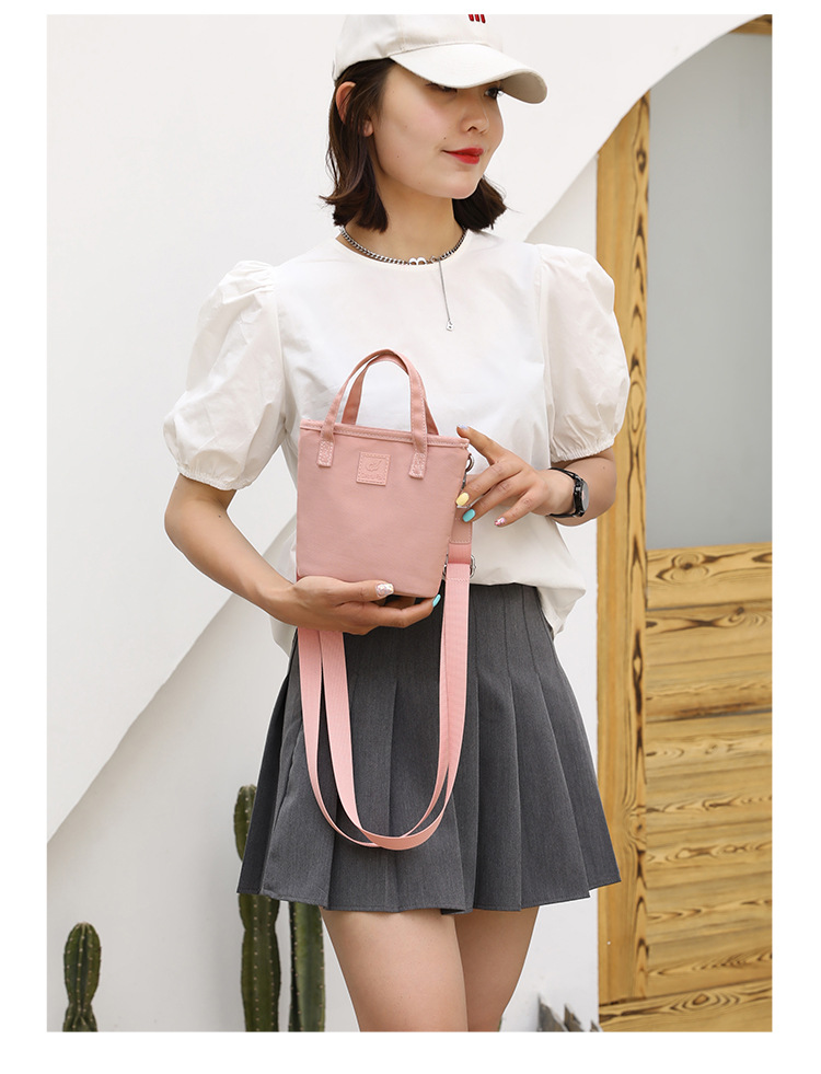 Crossbody bag, women's fashionable and trendy single-shoulder bag, street cool and versatile bucket bag, commuting waterproof phone bag, handbag undefined