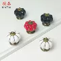 陶瓷白色南瓜床头柜小拉手