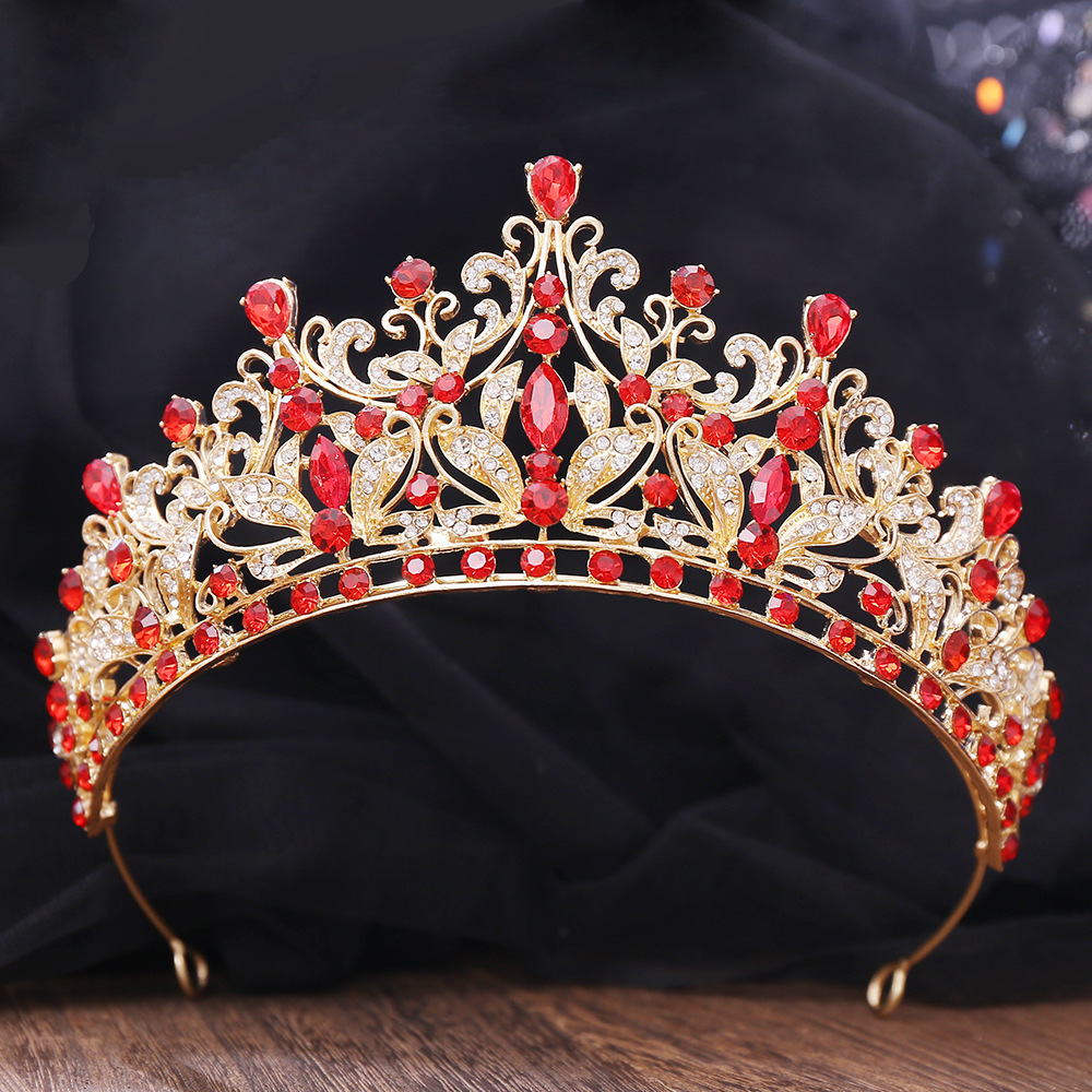 新娘水钻项链皇冠