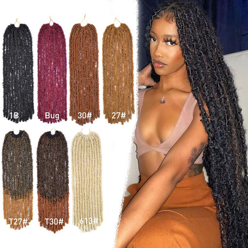 Butterfly Locs Dreadlock Crochet Braids Hair