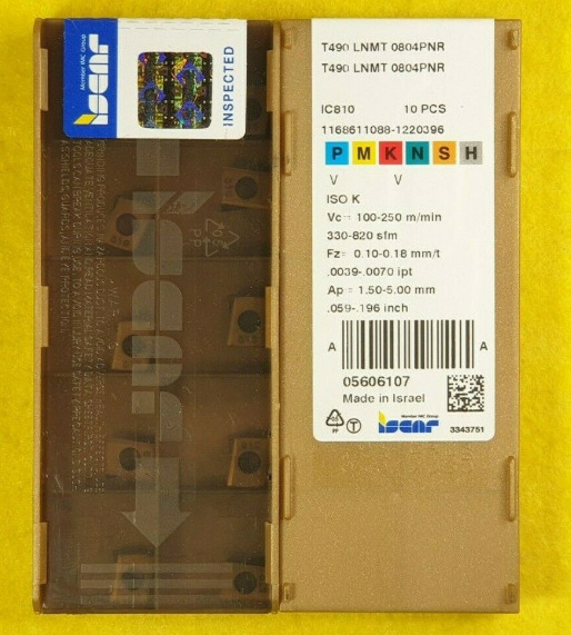 伊斯卡铣刀片T490 LNHT080404PNR IC830现货低价批发