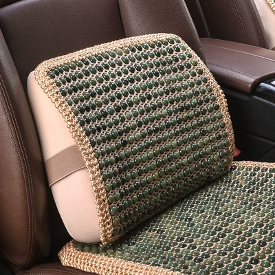 Cushion Crocheted Single-piece Four Seasons Four Seasons Pad - emerald-green-memory-foam-lumbar-support-1-universal-seat-cushion