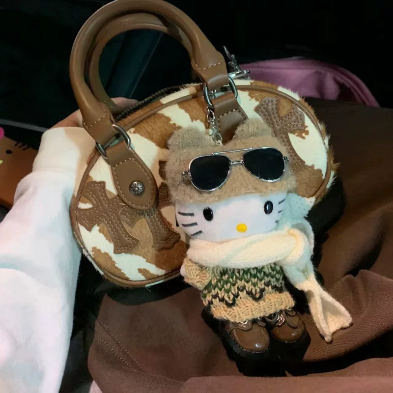 Hello Kitty, зимний свитер, солнцезащитные очки, кулон, школьная сумка, милая плюшевая кукла
