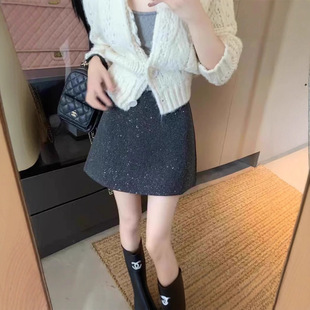 С���Ӻ�ɫ�ִ���ë���¿��ﶬ����С���L����ȹŮë�°��ζ�ȹ