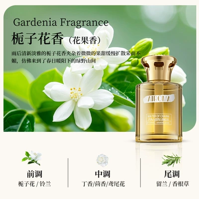 Hilton Hotel Car Fragrance 2025 New High-End Perfume Light Luxury Scent for Women in Car Long-Lasting (Car Perfume Aromatherapy) - gardenia-fragrance-160ml-french-imported-fragrance