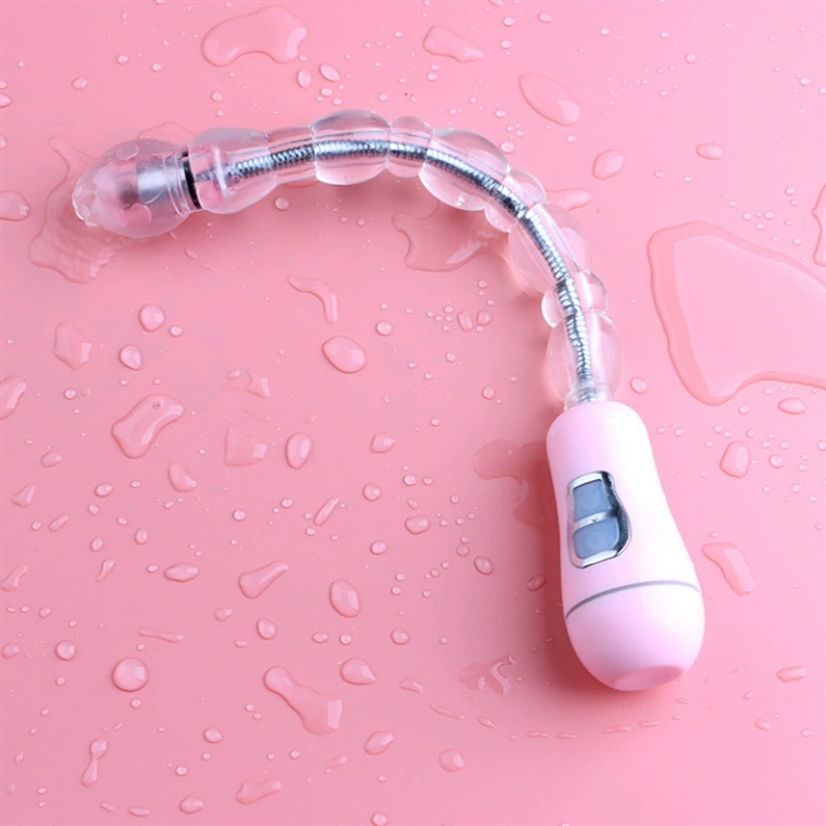 Трансформер вибрации Paradium Анал Plug зарядная вибрация может изгибаться женский мастурбационный прибор для взрослых эротических товаров