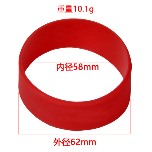 Silicone material card holder with silicone band, commonly used on the market, supports logo modification.