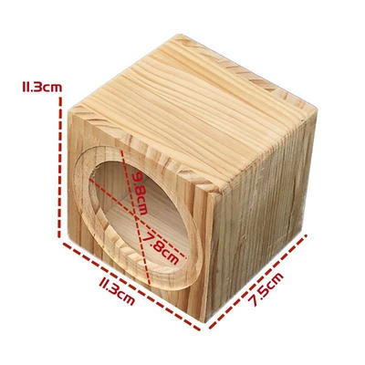 Car speaker/subwoofer speaker box, subwoofer empty box - single-speaker-none-solid-wood-box-35inch-onecomes-with-net