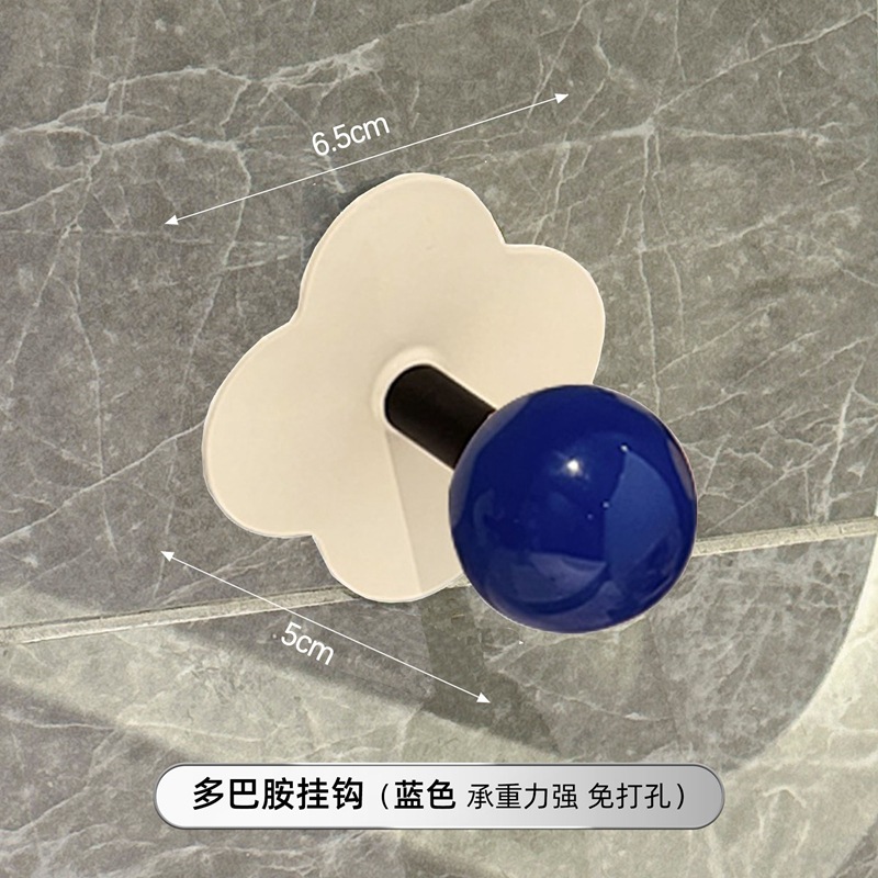 1 paquete de gancho de flor (azul)