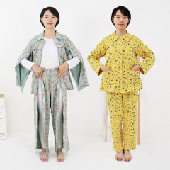 着やすいマジックは骨折した後、寝たきりのパジャマを回復して、服を脱ぐのに便利です。