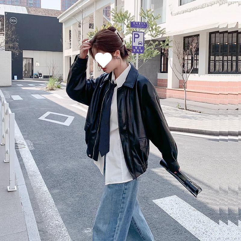 가죽 블랙* 플립 커버