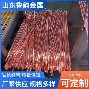 Copper-Clad Steel Rod Copper-Clad Steel Grounding Electrode Copper-Clad Vertical Grounding Rod Lightning Protection Grounding Electrode Copper-Clad Steel Grounding Rod Pure Copper