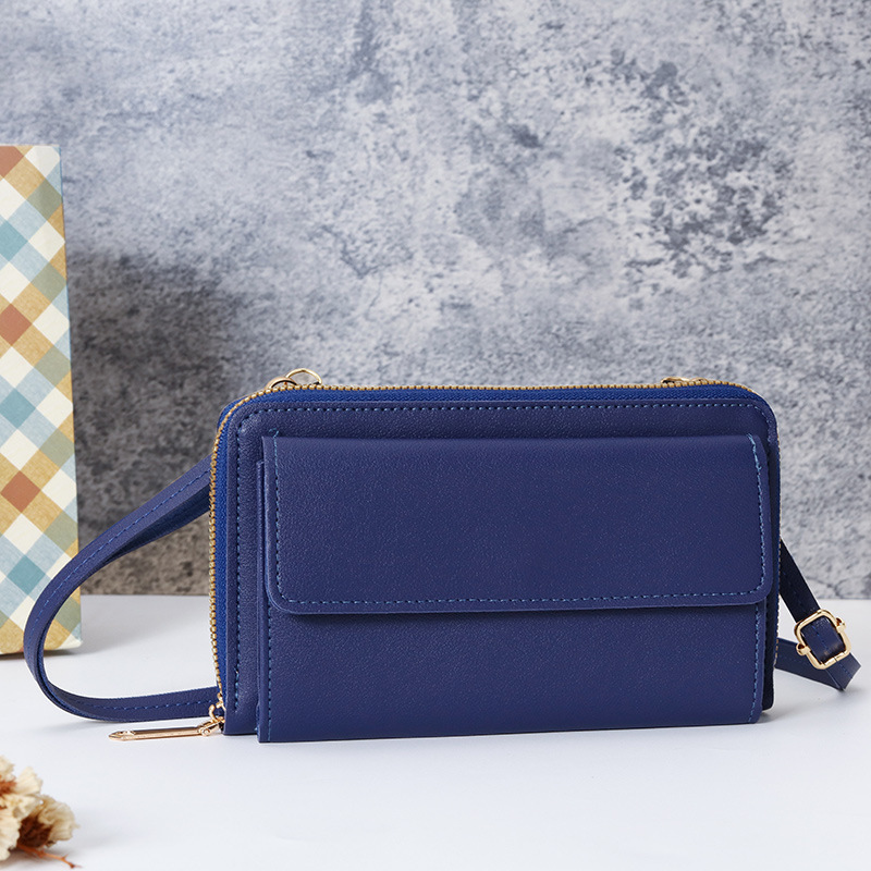 Nueva pantalla táctil bolsa de teléfono móvil de la moda de las mujeres de todo partido pequeño bolso de hombro bolsa de teléfono móvil portátil de las mujeres