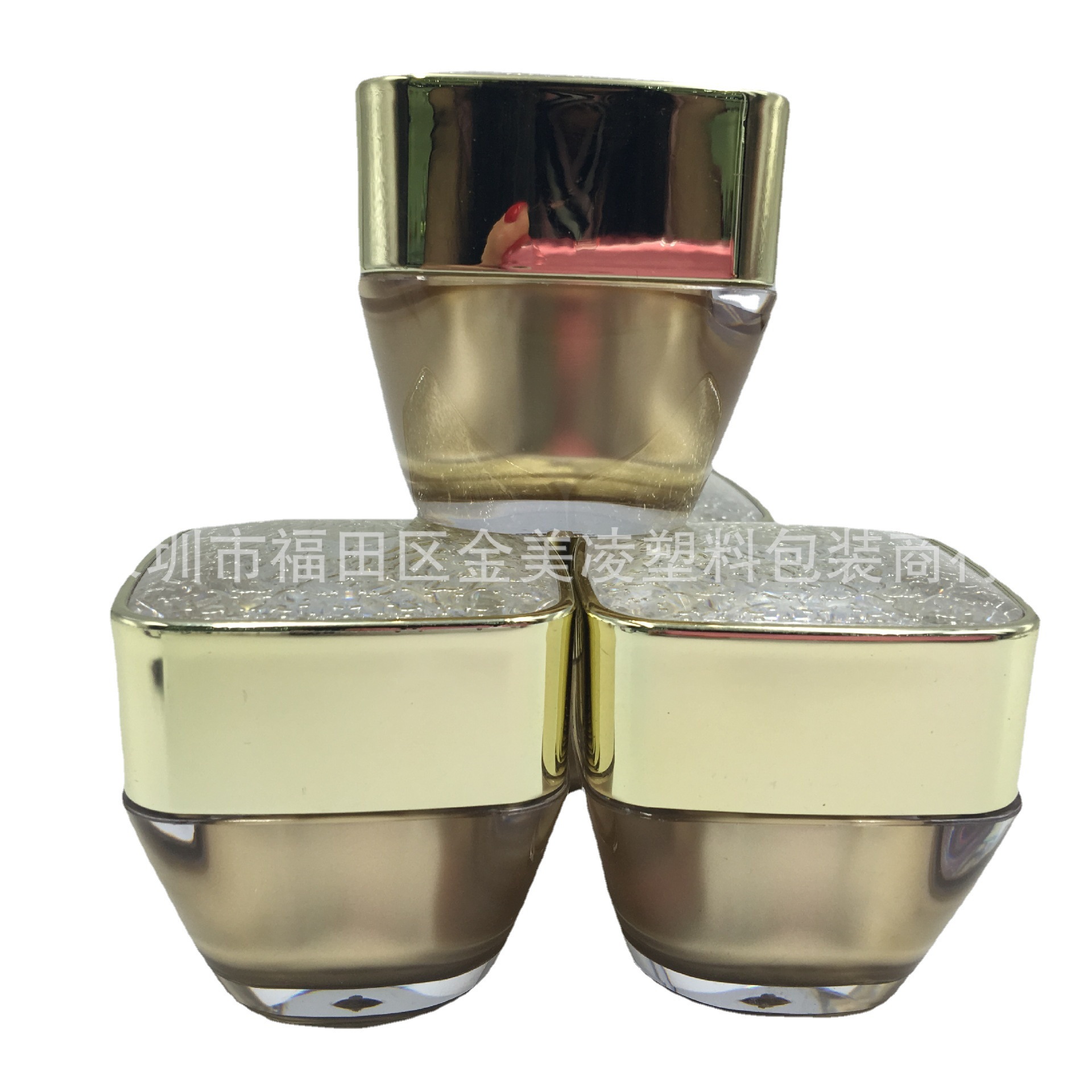 亚克力瓶子 化妆品瓶子现货 5g膏霜瓶30g甲油胶瓶 现货 50g面霜瓶