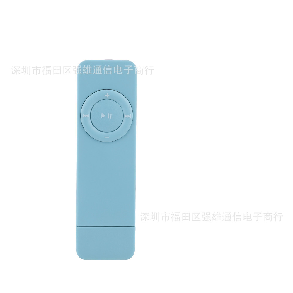 Fábrica en stock al por mayor MP3 Walkman caramelo mini reproductor de MP3 soporte independiente de hasta 64GB tarjeta