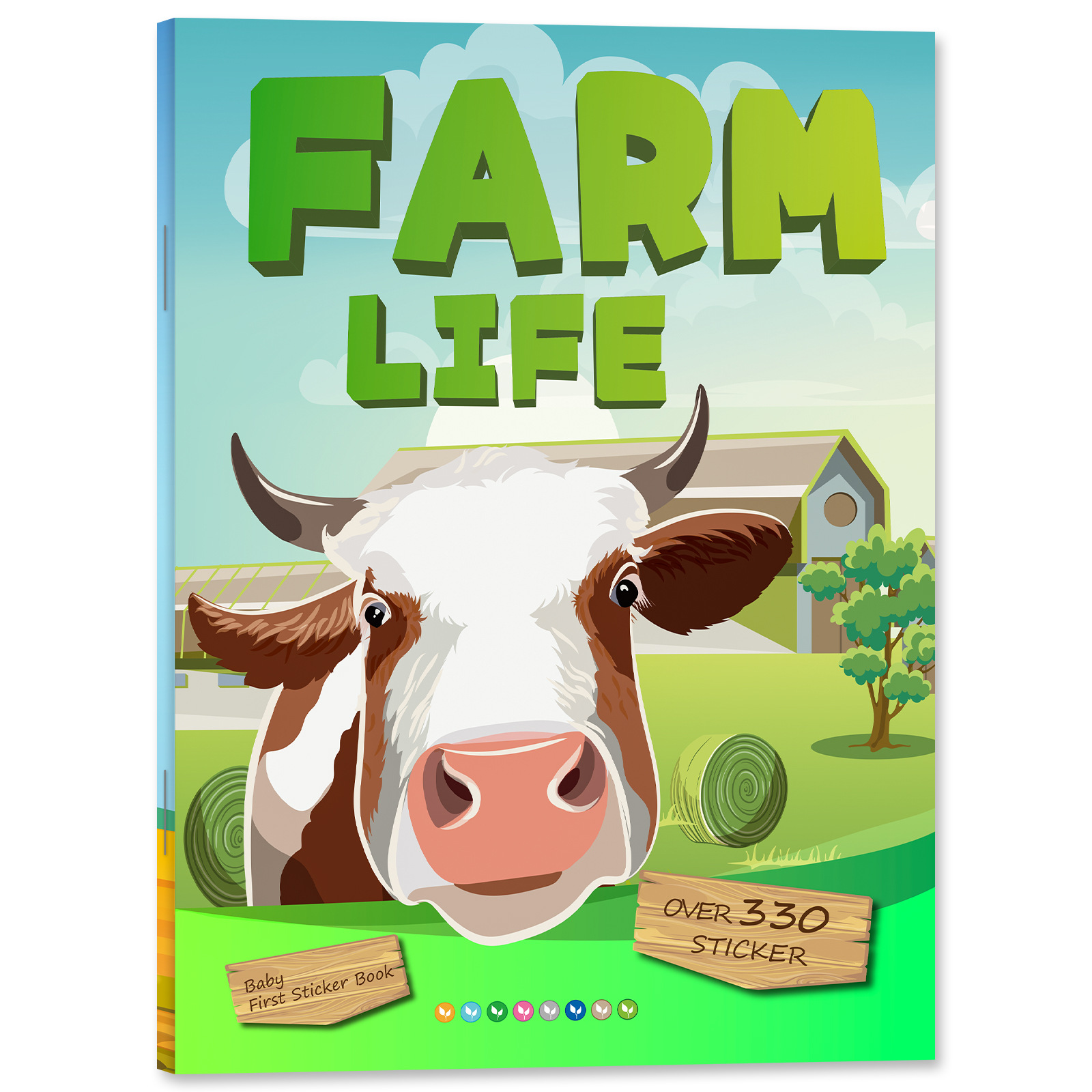 Vende 5 volúmenes de nuevos libros de pegatinas transfronterizos