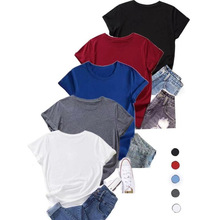 X 65256 Crew neck casual women short sleeve Բ������Ůʿ����