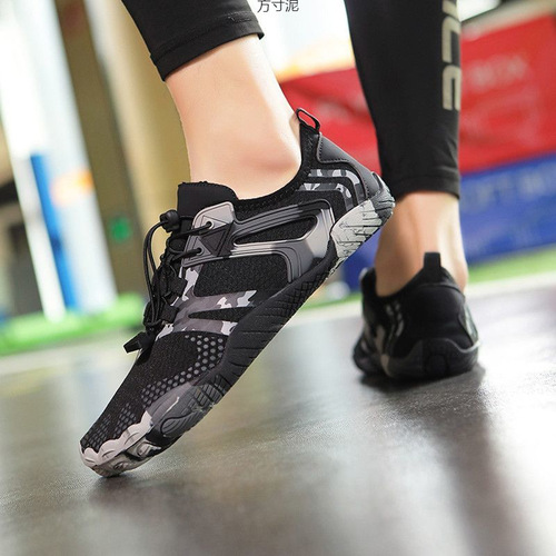 Indoor fitness shoes for men and women, jump rope, running, yoga, soft indoor exercise shoes, Pilates factory cross-border wholesale