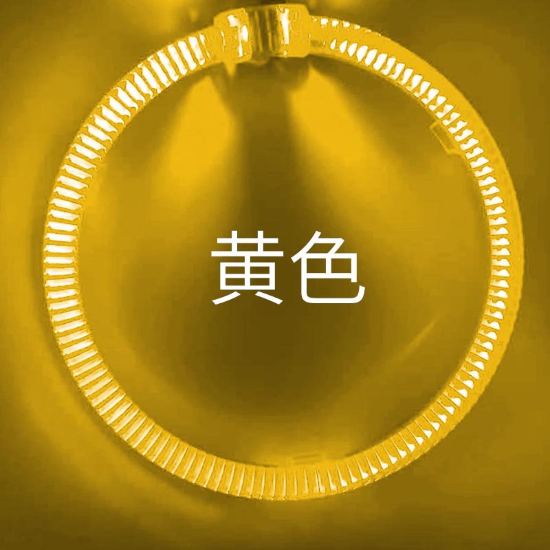 Alto brillo LED guía de luz Ángel ojo 3,0 pulgadas 2,5 lente del coche Lámpara decorativa diablo ojo LED Ángel ojo apertura
