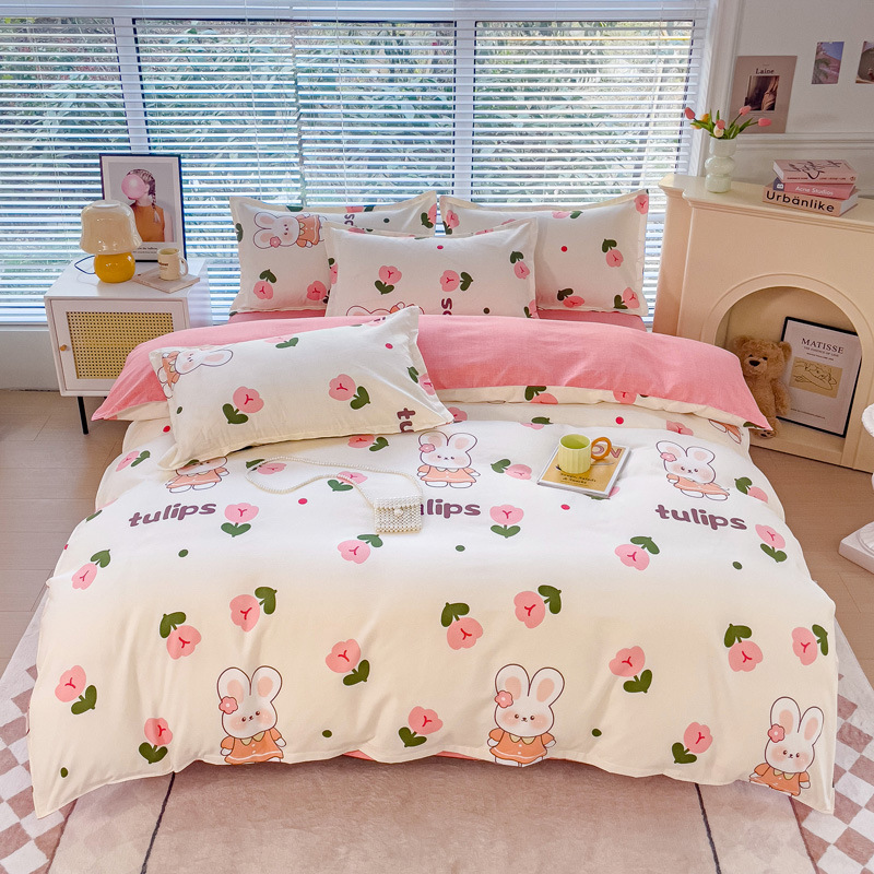 핑크 옥 황금 토끼