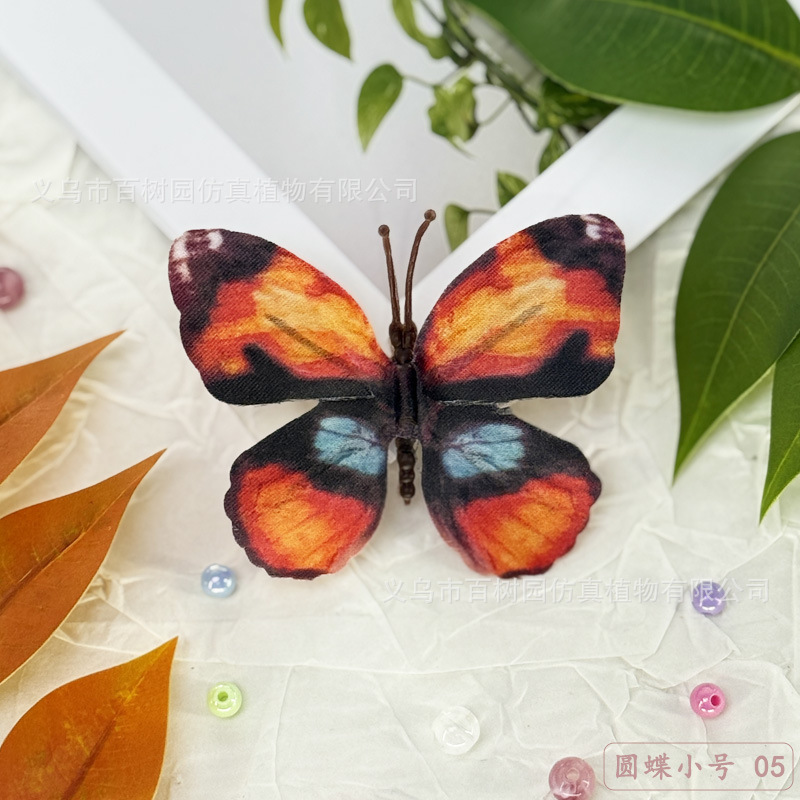 仿真花仿真蝴蝶 3D打印立体蝴蝶DIY高跟鞋鞋花饰品装饰配件氛围感|undefined