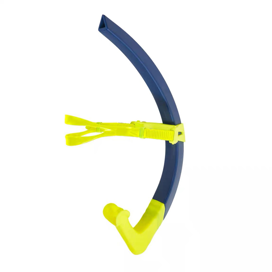 Snorkel para entrenamiento de natación con tubo de respiración especial, equipo de snorkel de tubo de ventilación de múltiples posiciones de natación ajustable