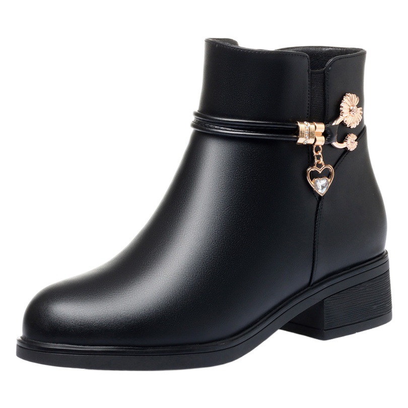 Fabricantes al por mayor zapatos de madre zapatos de primavera para mujer zapatos de algodón de mediana edad para mujer