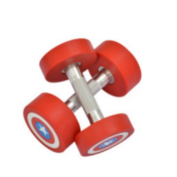 Personal Training Small Items: Rubber-Coated Dumbbells, Barbell Plates, Olympic Bar, Curl Bar, Dumbbell Weight Plates, Gym, Home Fitness, Weightlifting