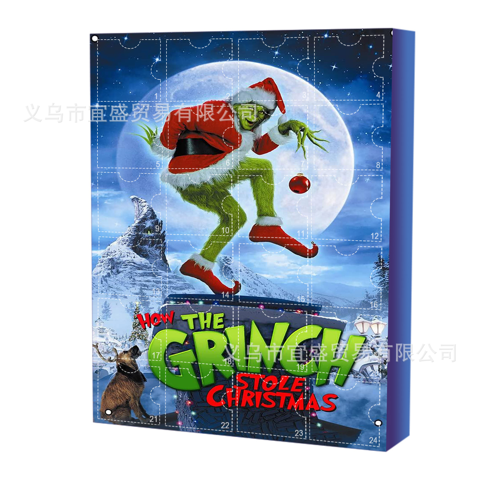 24 cuadrícula caja ciega diseño decoración muñeca caja ciega diseño