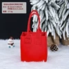 Felt DIY Christmas Gift Bag Red