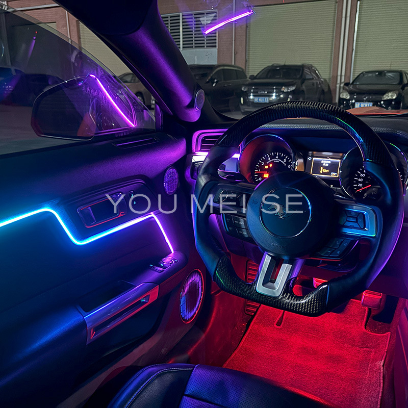 Car Ambient Lighting Is Suitable for Ford Mustang 2015-2022