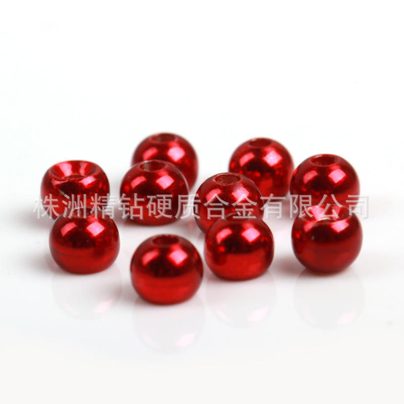 出口鱼坠G3.8 金属红钨鱼坠  各种克重颜色有现货