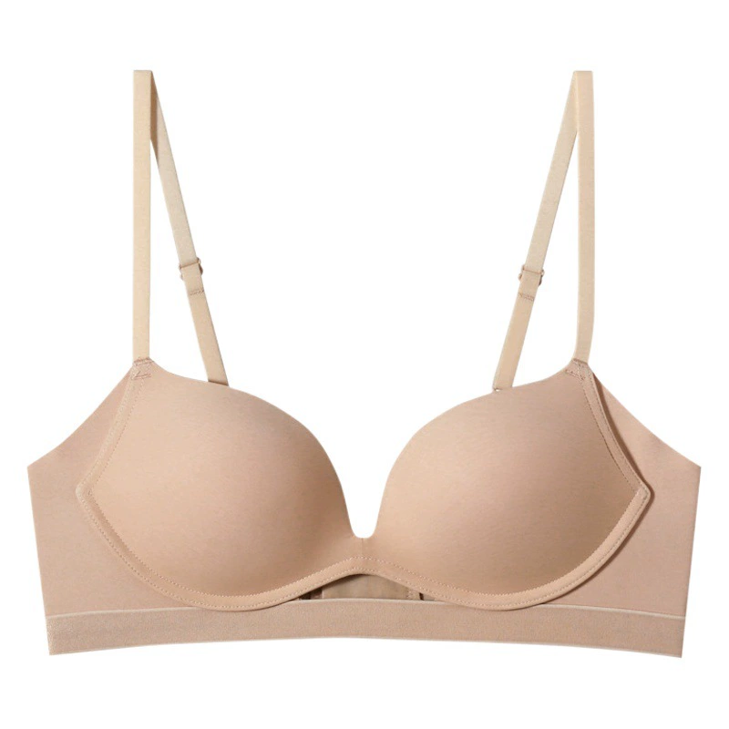 Бесшовный беспроводной бюстгальтер для небольшой груди, с комфортной поддержкой и эффектом против обвисания, бюстгальтер с боковой поддержкой для сбора груди, ажурный бюстгальтер Pure Desire.