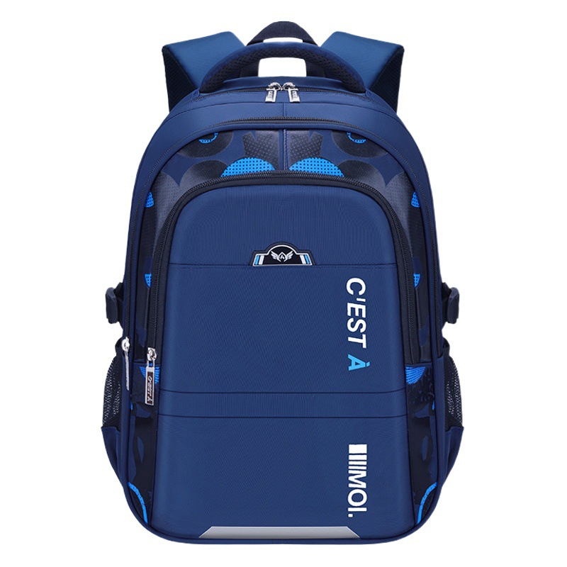 Mochilas escolares para niños y estudiantes de primaria, mochilas grandes sólidas de grado 3-6-9 para estudiantes de secundaria, mochilas al por mayor de gran capacidad, novedad de 2024