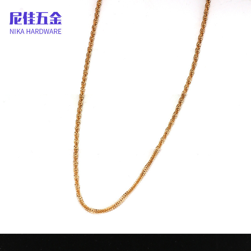 Collar femenino de acero inoxidable 316, cadena de labios minimalista, estilo moderno y versátil