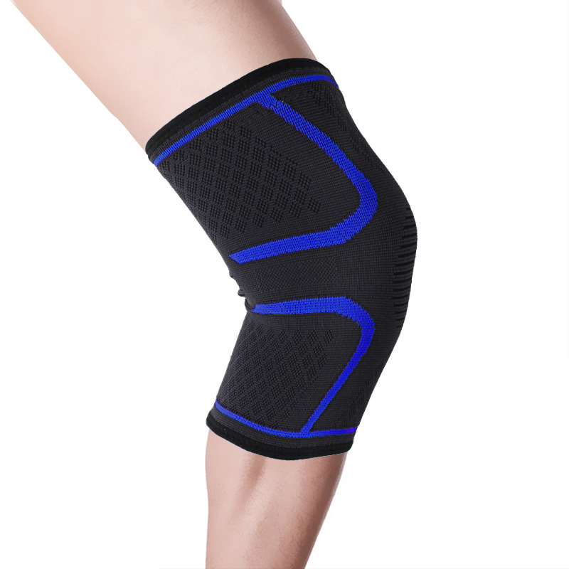 Semicírculo de punto deportes rótula verano habitación con aire acondicionado cálido nylon rótula ciclismo deportes fitness baloncesto rótula