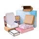 Color flying machine box in stock special hard compression express packaging box wholesale white clothing flat box packing box formulation
