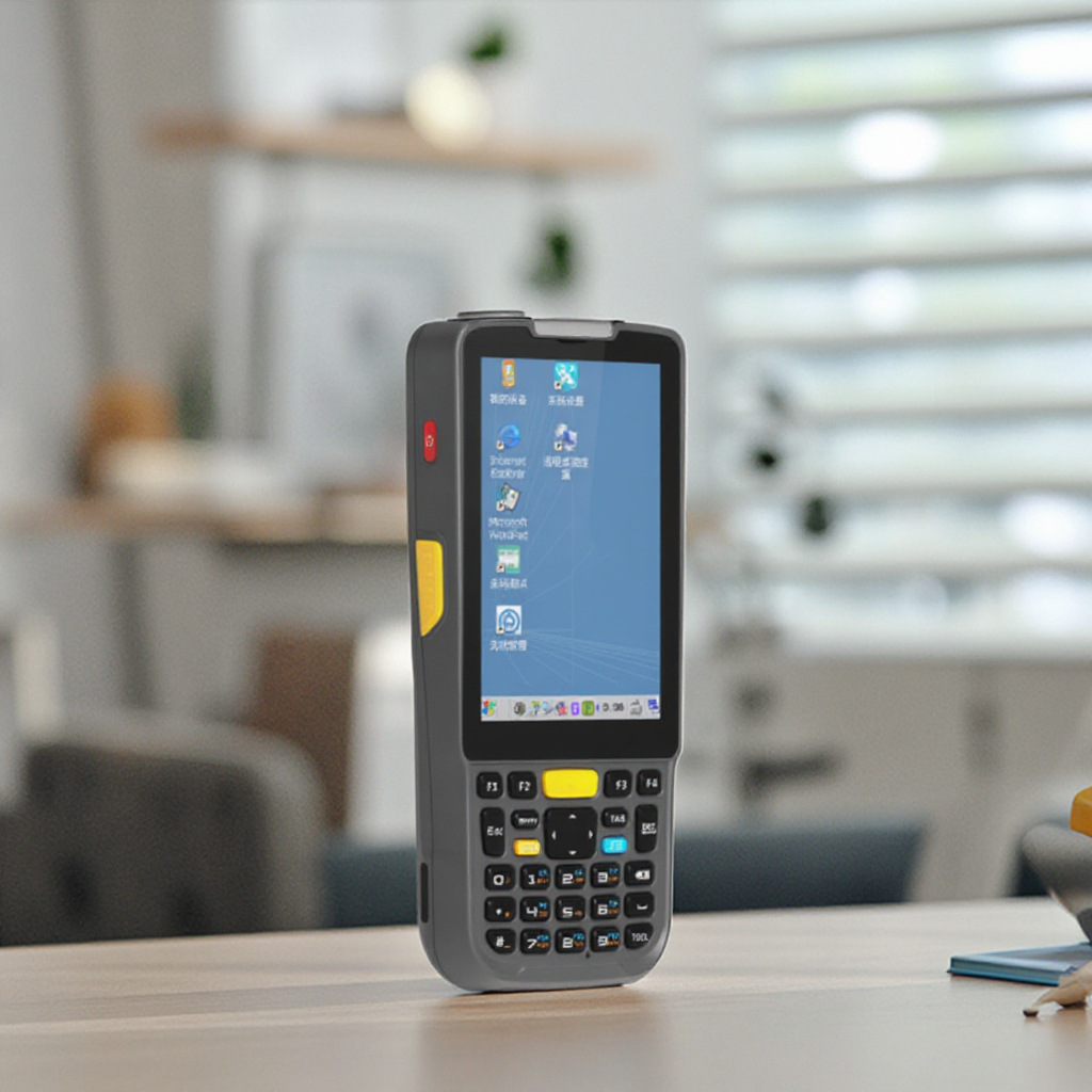 捷宝wince pda采集器PDA无线条形码手持终端盘点机把枪生产厂家